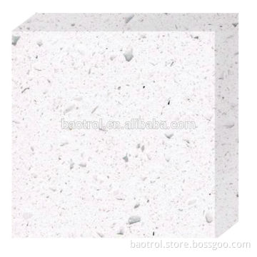 Hard enough 15mm artificial quartz/quartz stone slab/colored quartz stone